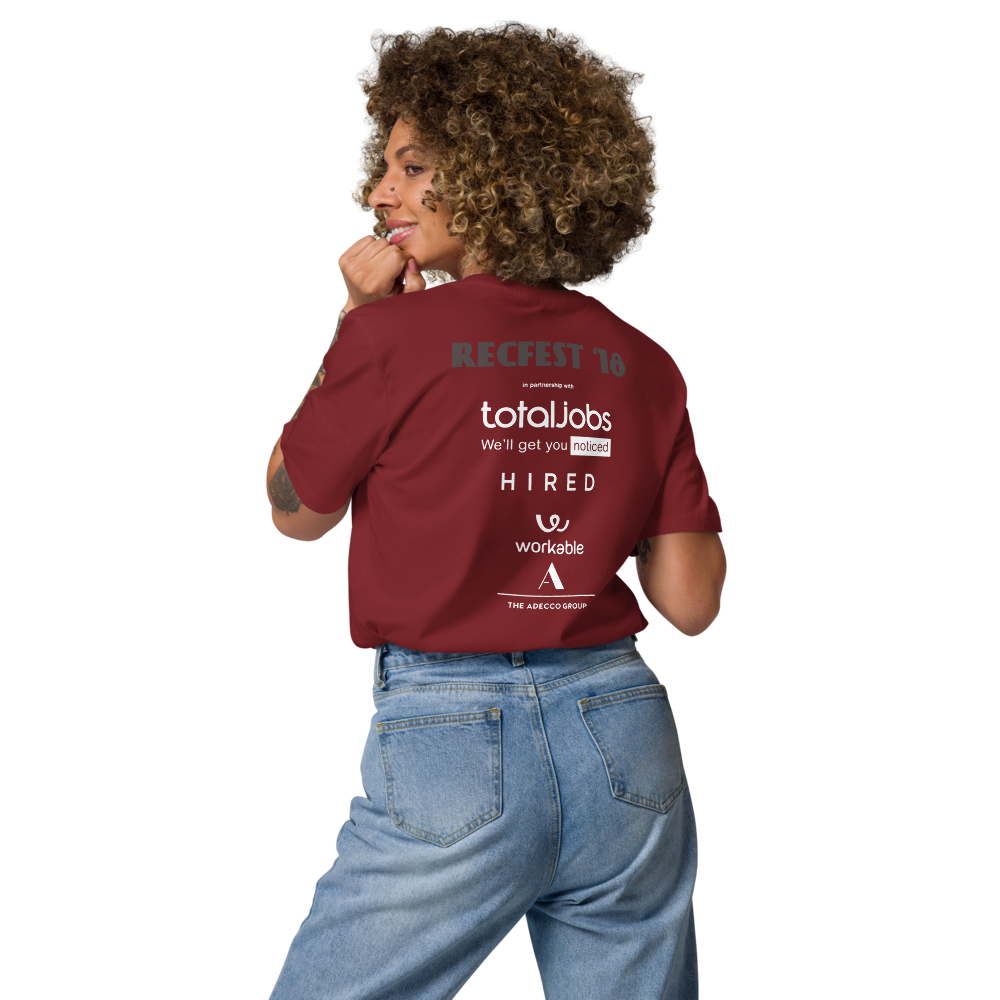 RecFest 2018: Unisex Organic cotton t-shirt