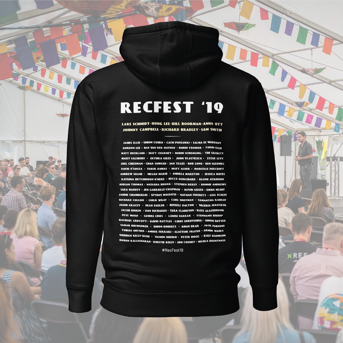 RecFest 2019 - Line-up Hoodie