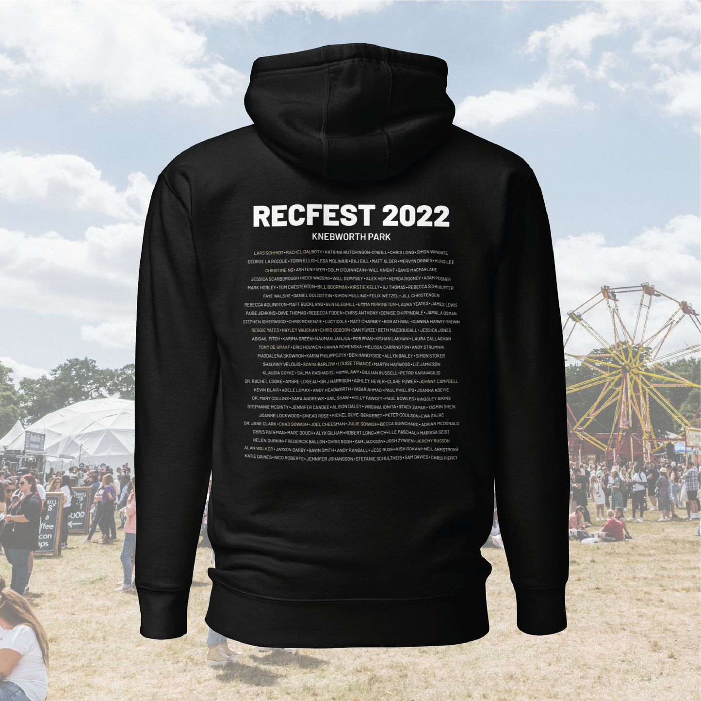 RecFest 2022: Line-up Hoodie