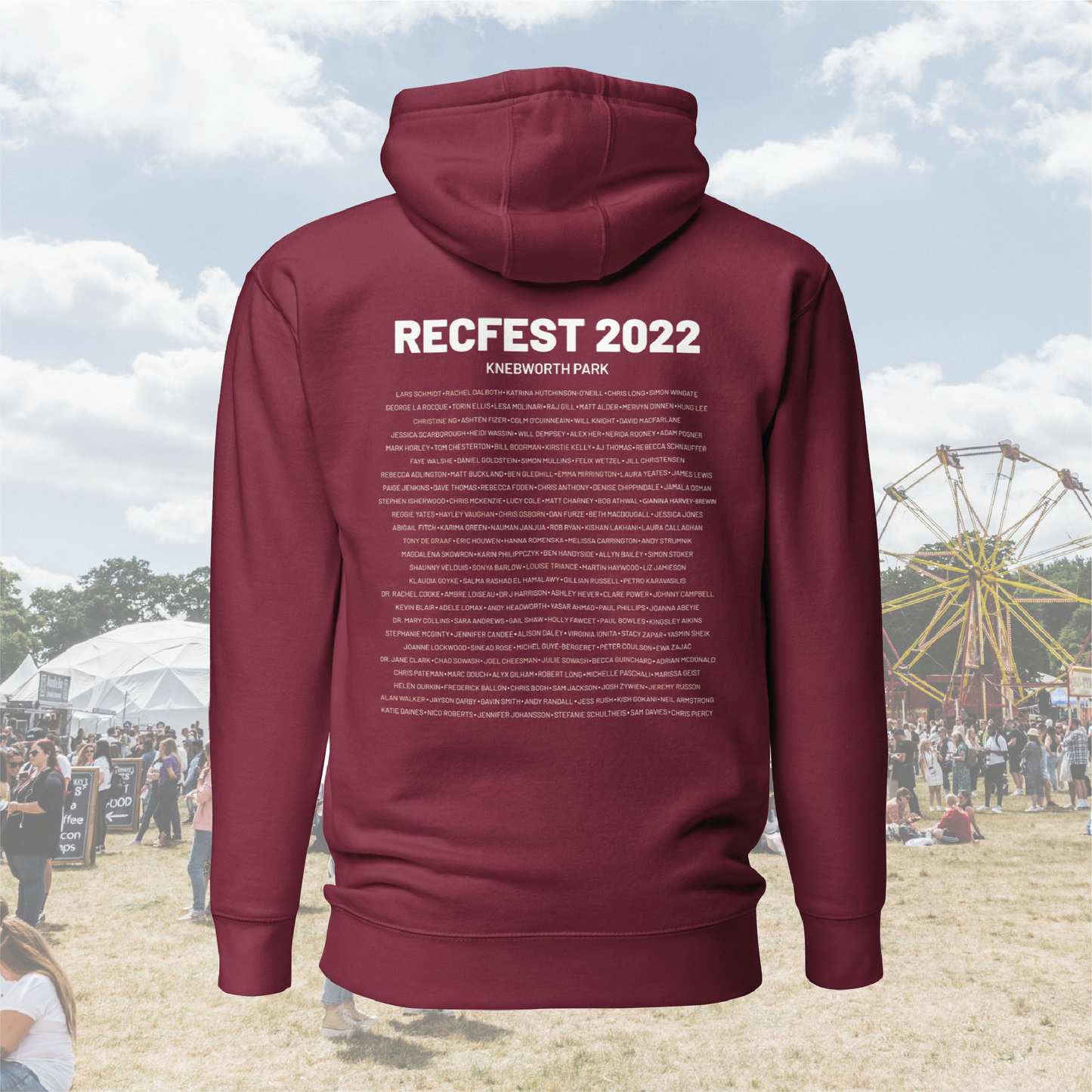 RecFest 2022: Line-up Hoodie